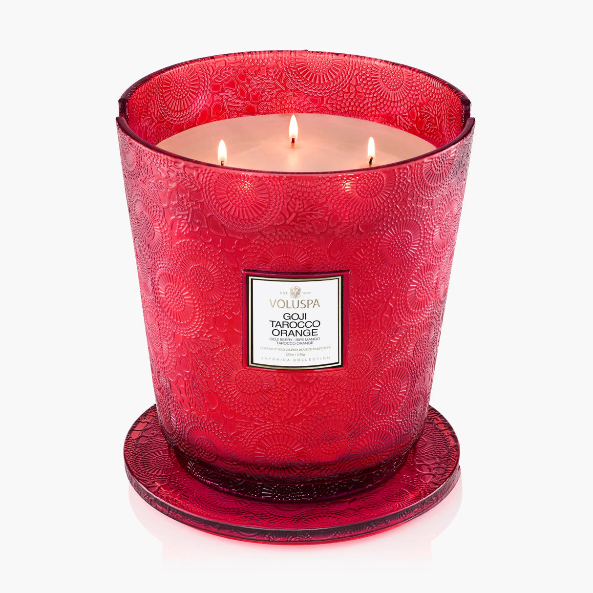 Goji Tarocco Orange 5 Wick Hearth Candle | Voluspa