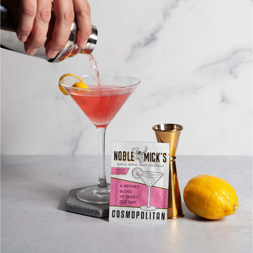 Cosmopolitan Single-Serve Craft Cocktail Mix | Noble Mick's