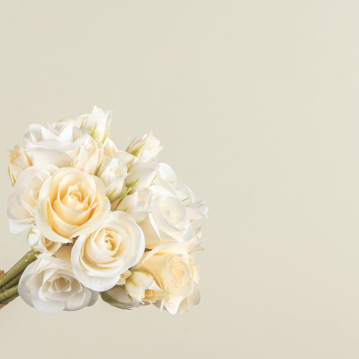 Cream Mini Rose Bundle