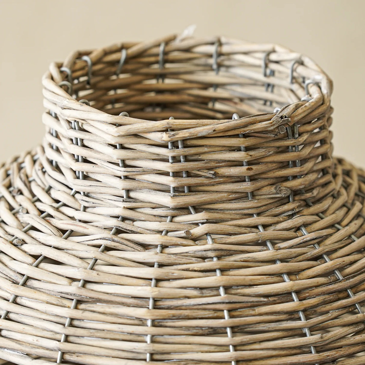 Handwoven Wicker Willow Vase