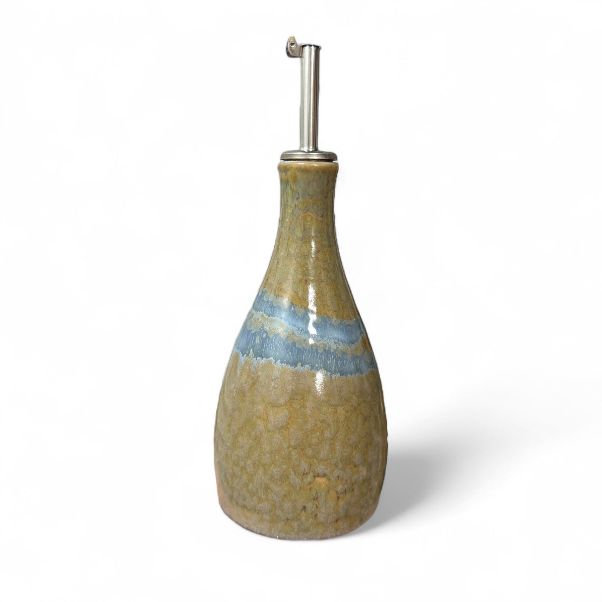 Reactive Glaze Stoneware Oil Cruet | 3 Styles