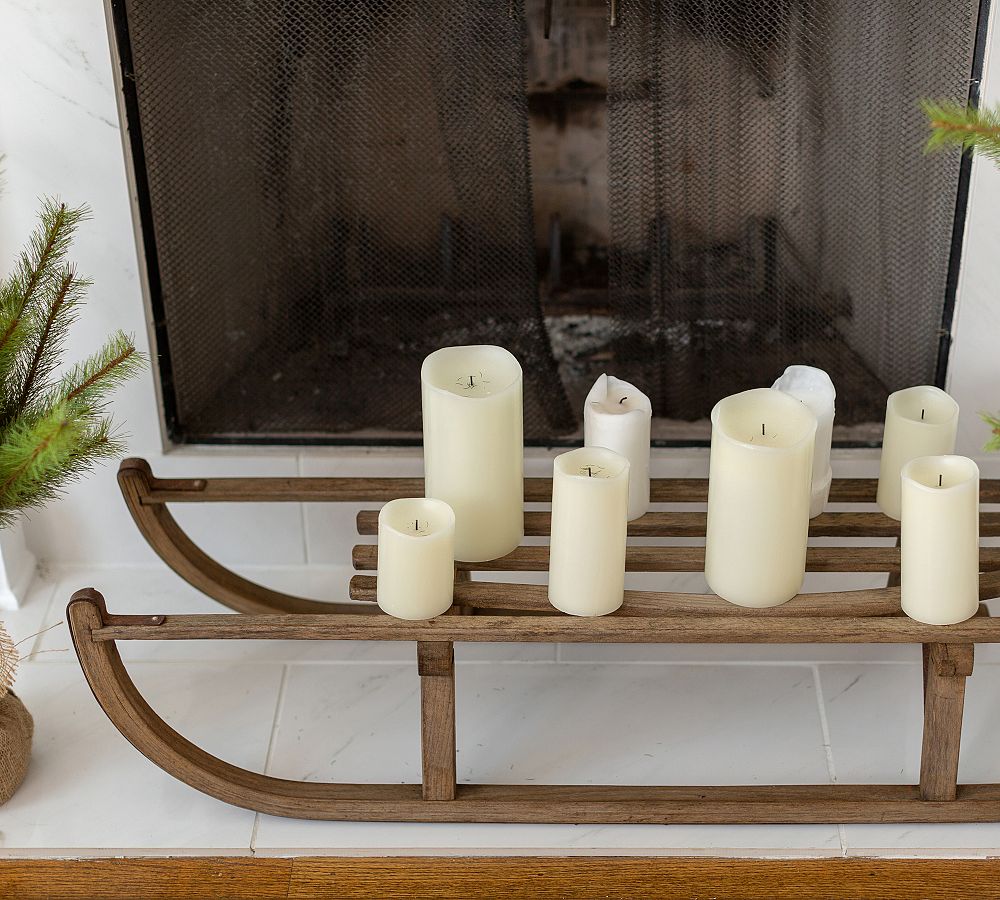 Vintage German Wooden Sled