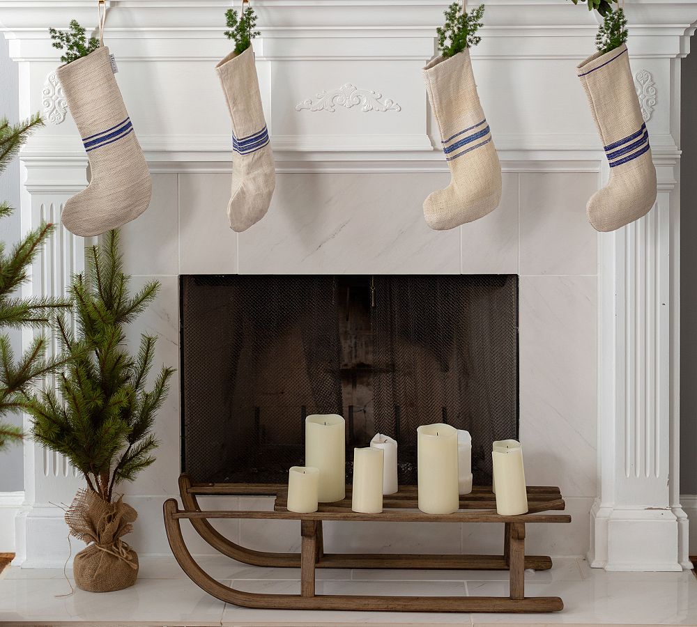 Vintage German Wooden Sled