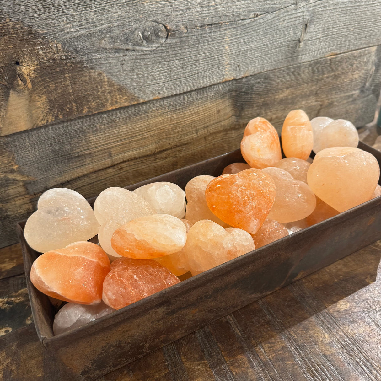 Himalayan Salt Heart Massage Stone