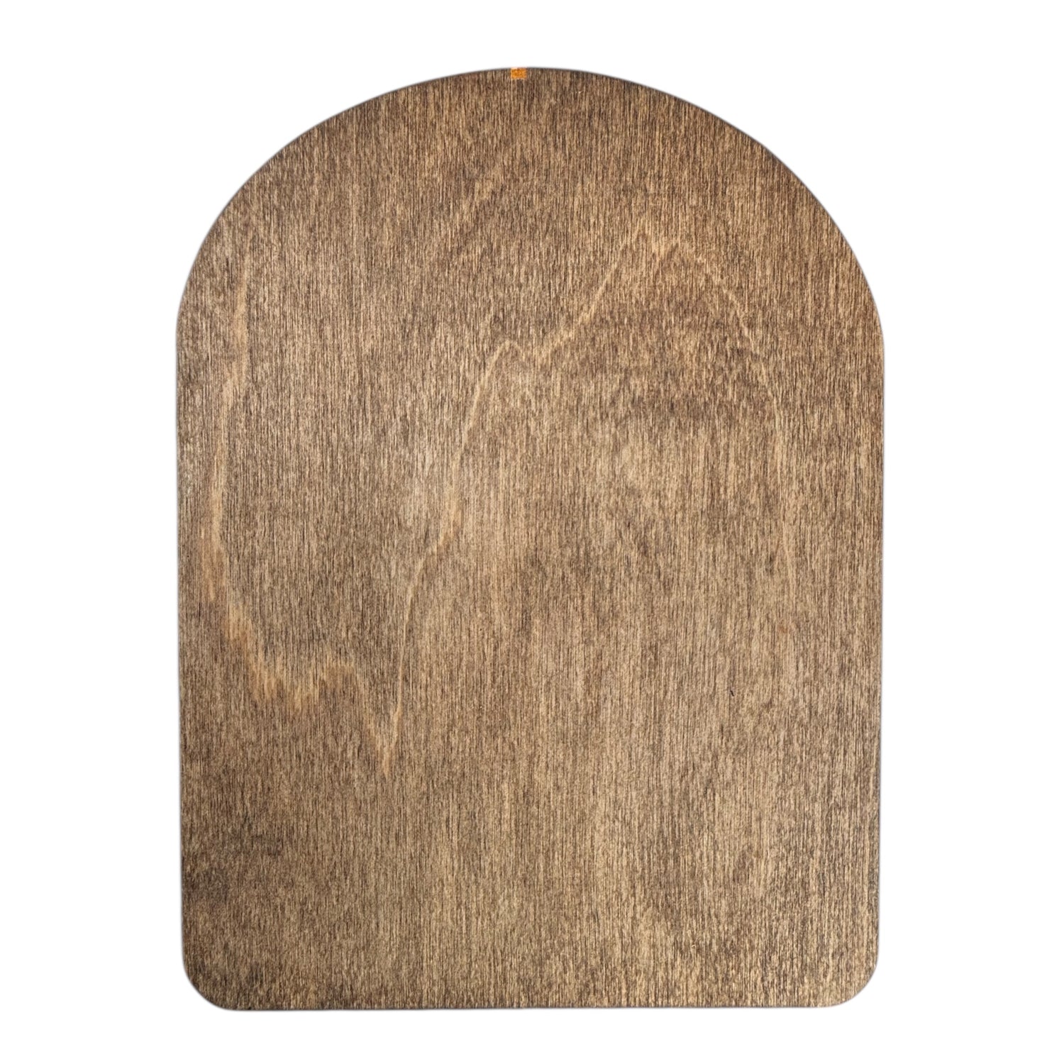 Ghost on Porch Arch Top Framed Canvas Artwork