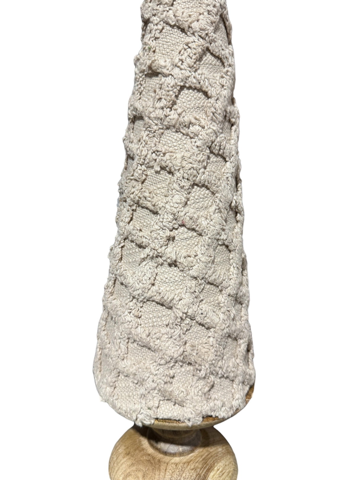 Beige Fuzzy Cone Trees