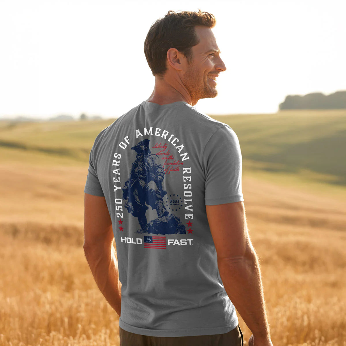 Colonial Soldier Men's Graphic T-Shirt