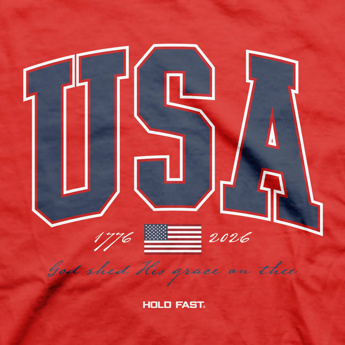 USA Strong Patriotic Men's T-Shirt