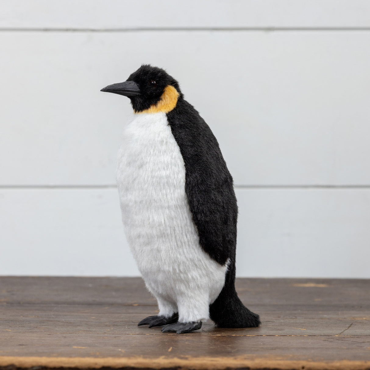 Standing Faux Fur Emperor Penguins | 2 Sizes