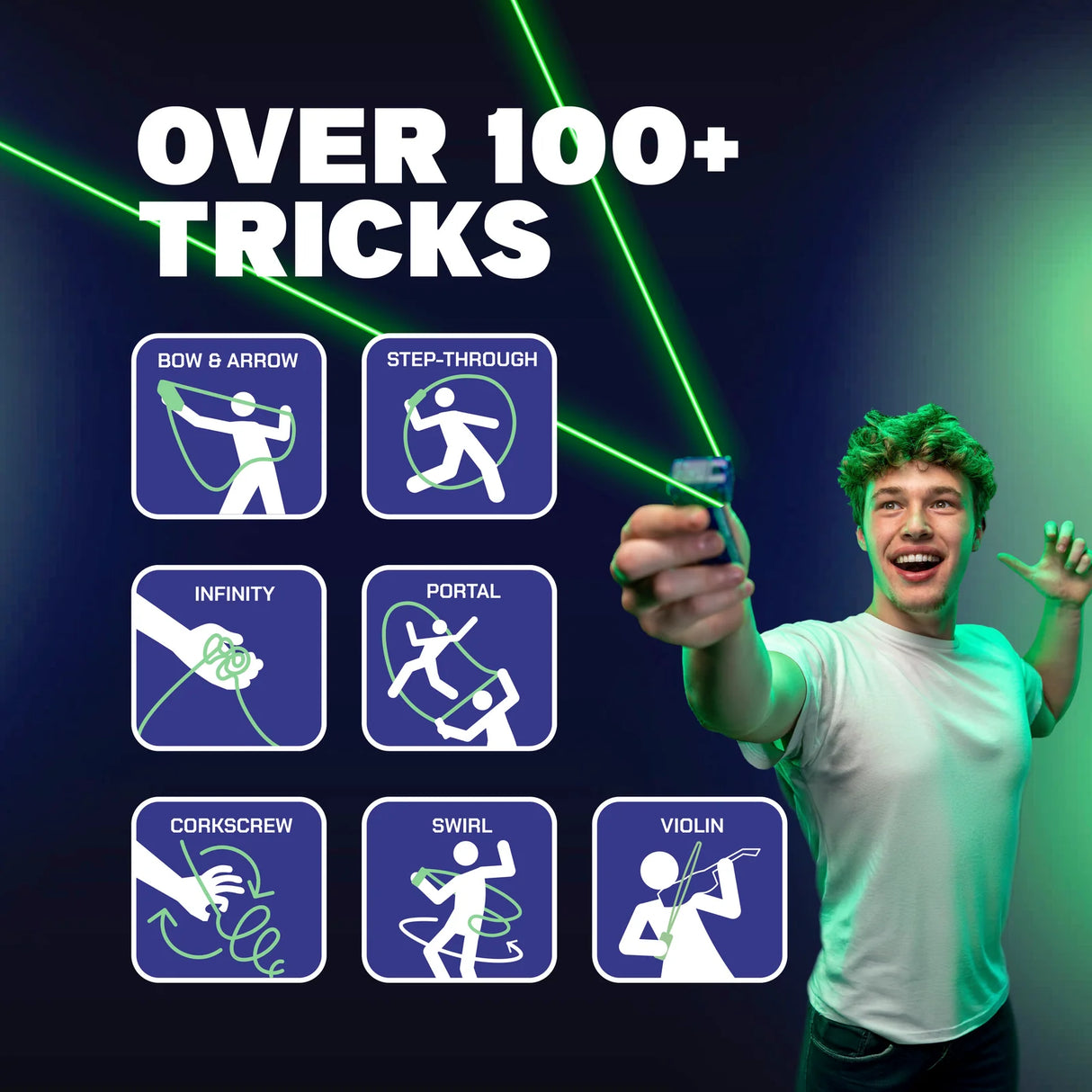 ZipString Luma Glow String Toy