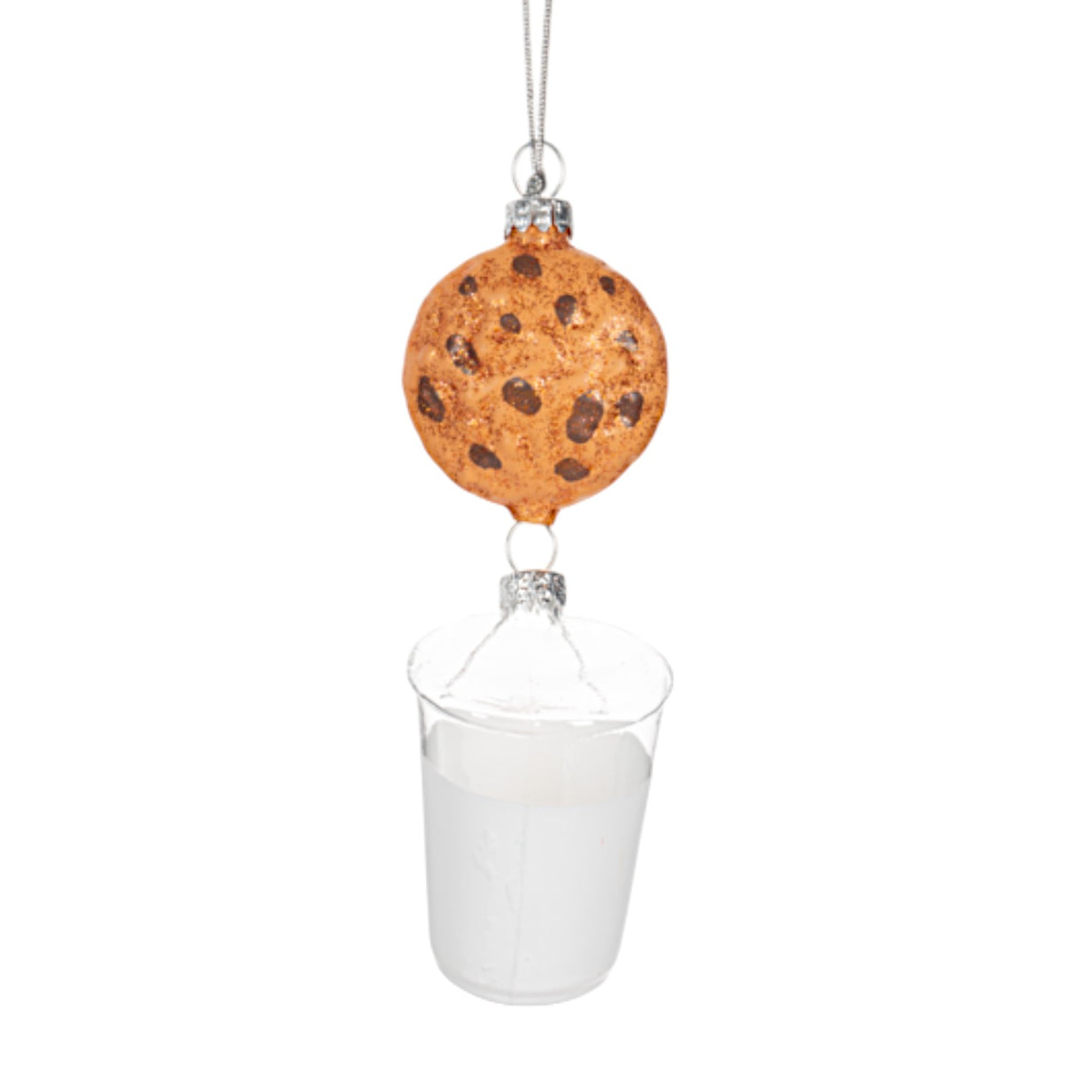 Milk & Cookie Christmas Ornament