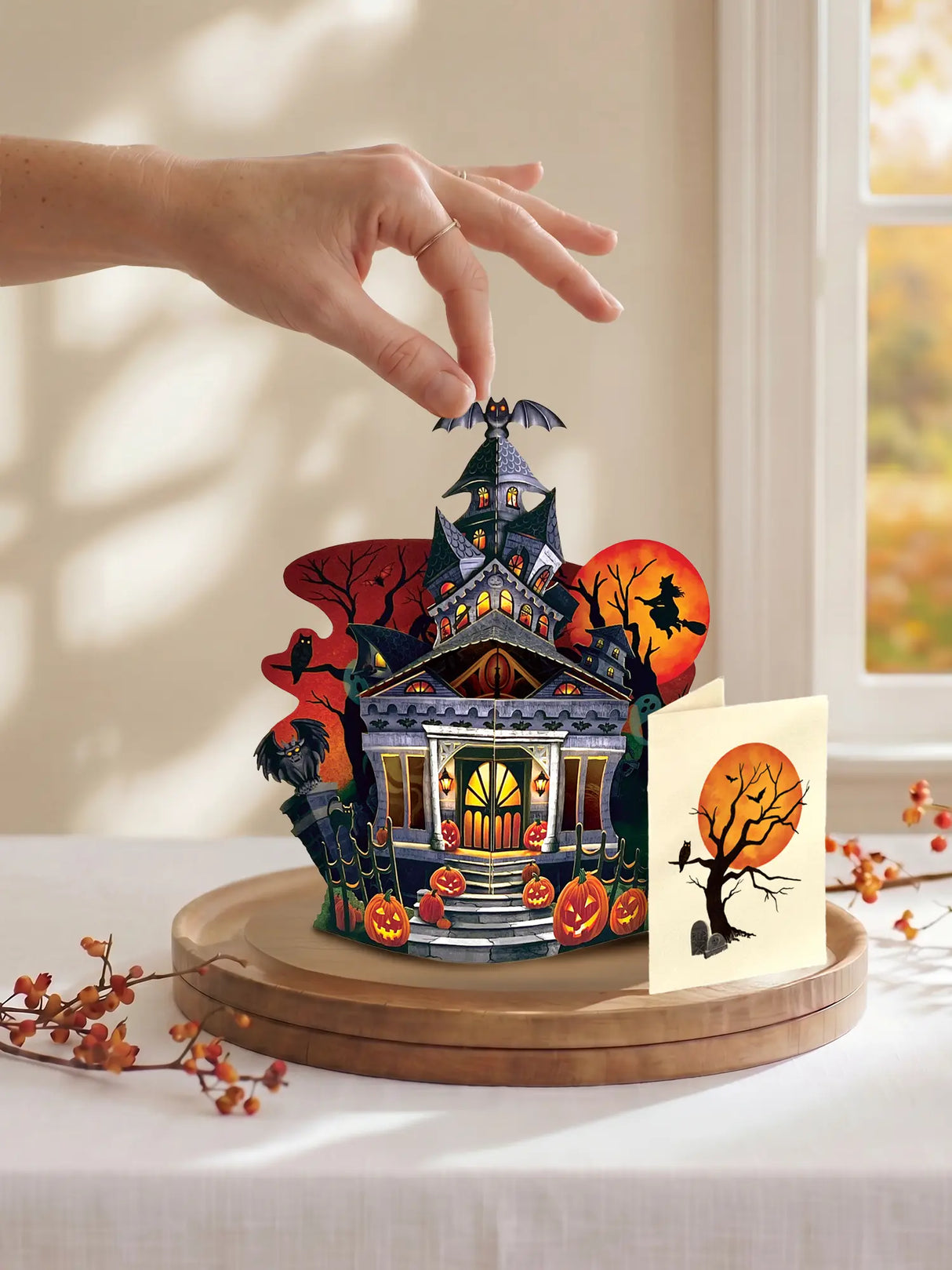Mini Haunted House Pop-Up Card | FreshCut Paper