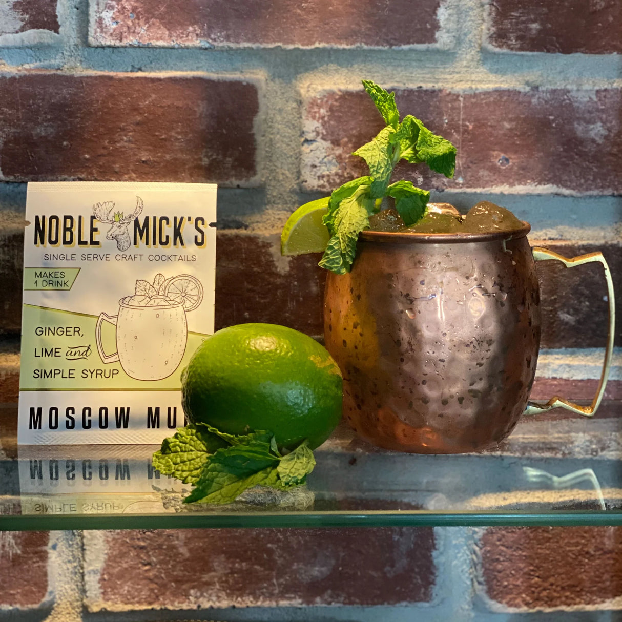 Moscow Mule Single-Serve Craft Cocktail Mix | Noble Mick's