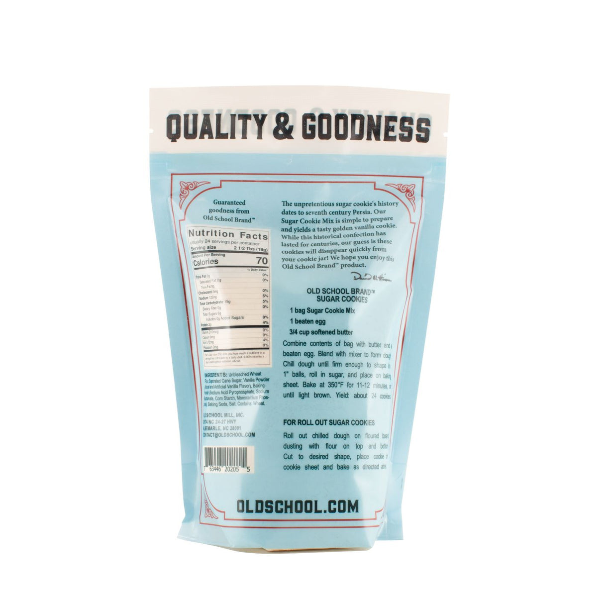 Vanilla Sugar Cookie Mix | Old School Brand