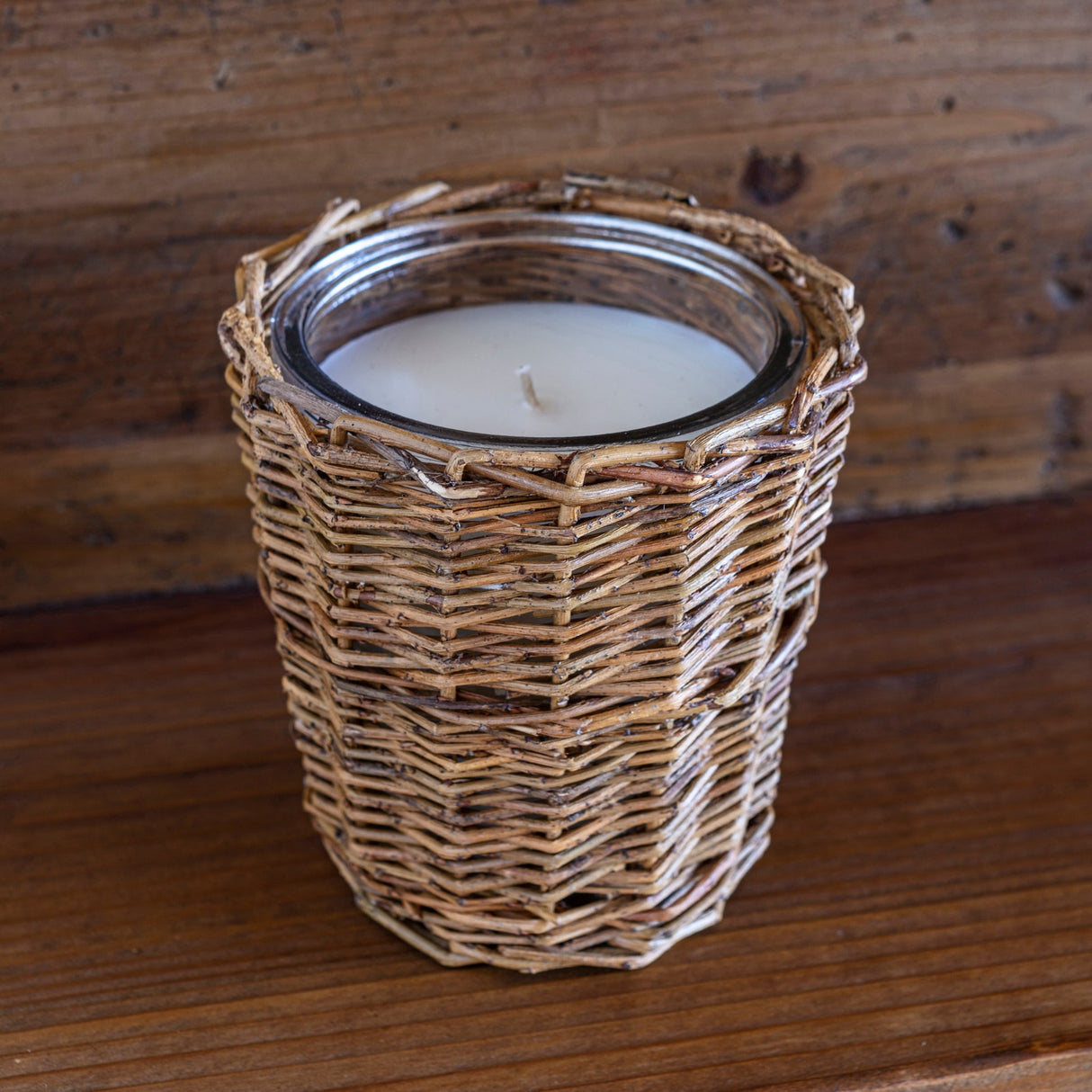 Leather & Oak Willow Candle | Woodsy & Sophistication