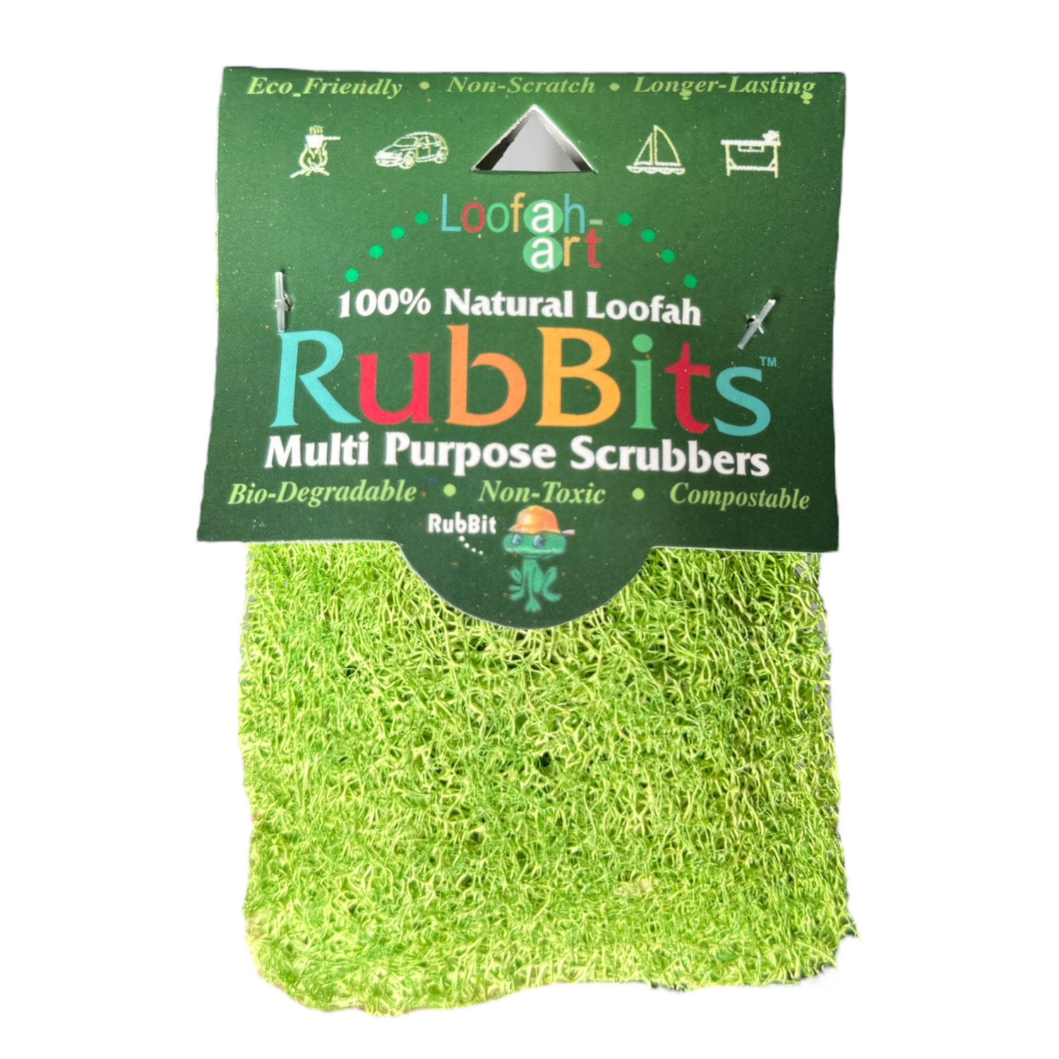 Loofah RubBits Multi Purpose Scrubbers