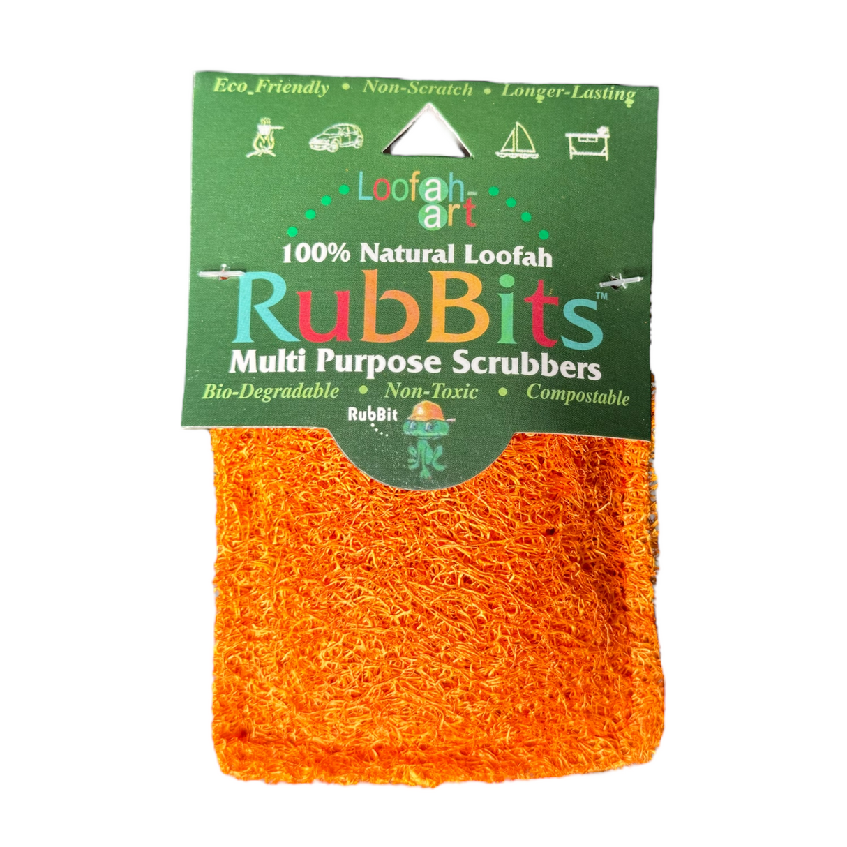 Loofah RubBits Multi Purpose Scrubbers