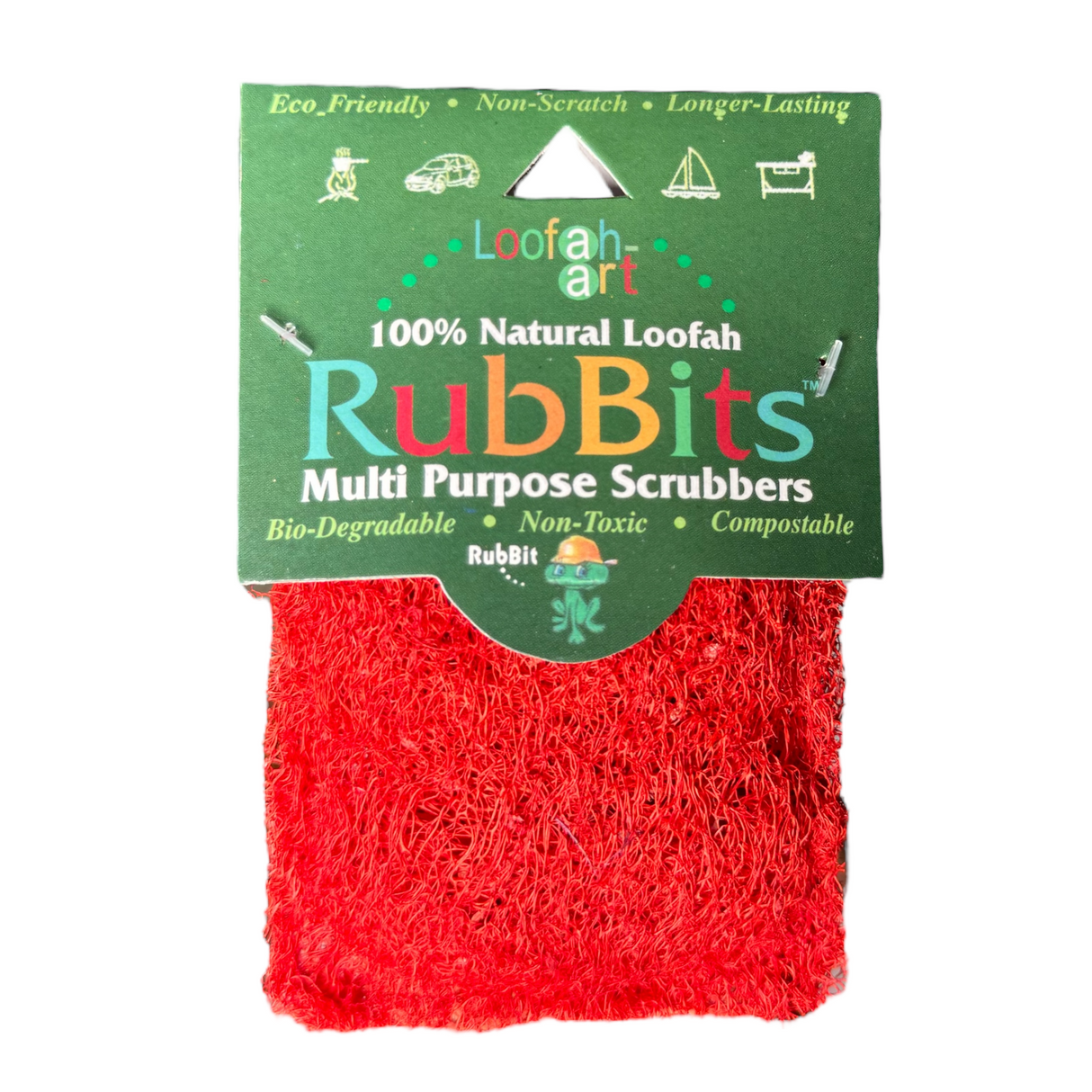 Loofah RubBits Multi Purpose Scrubbers