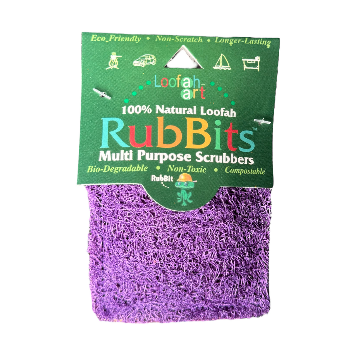 Loofah RubBits Multi Purpose Scrubbers