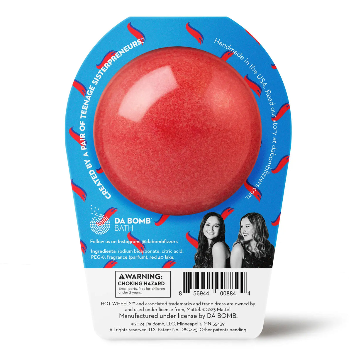 Hot Wheels Red Bath Bomb | Da Bomb