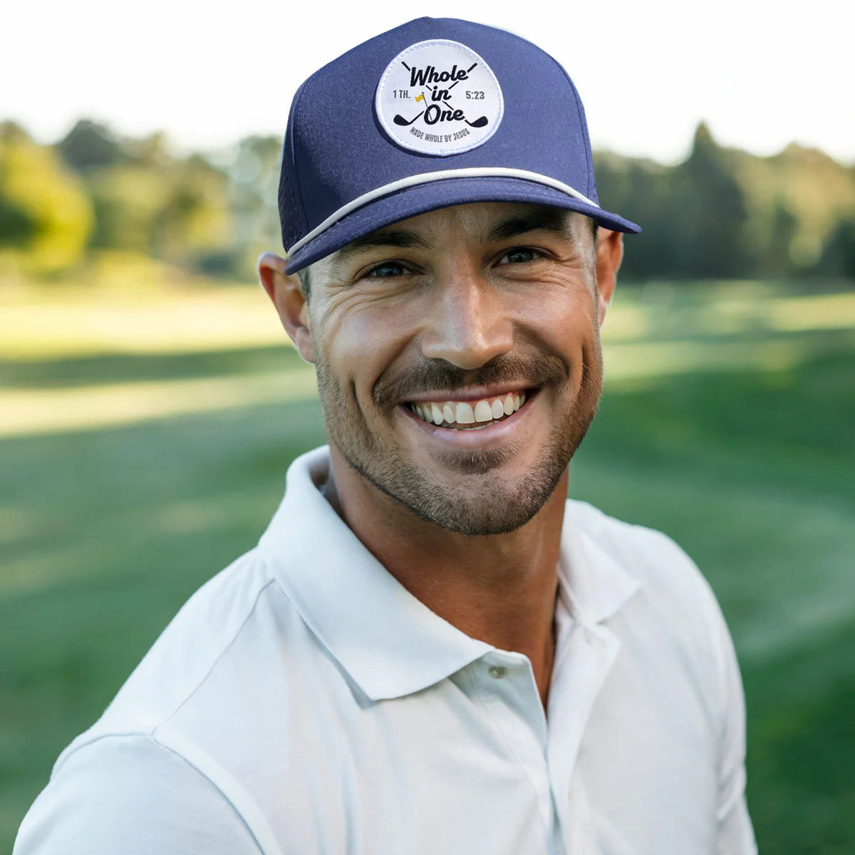 Whole In One Golf Trucker Hat