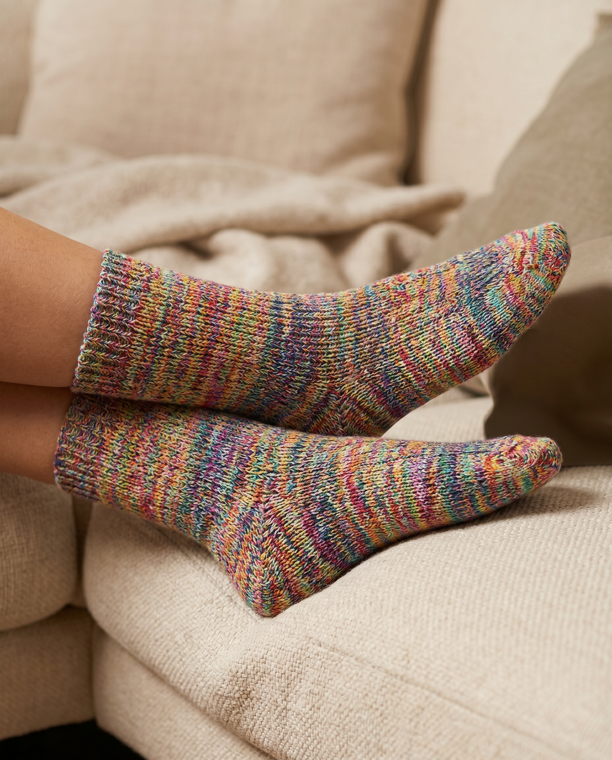 Weekend Missoni Festival Crew Socks | World's Softest