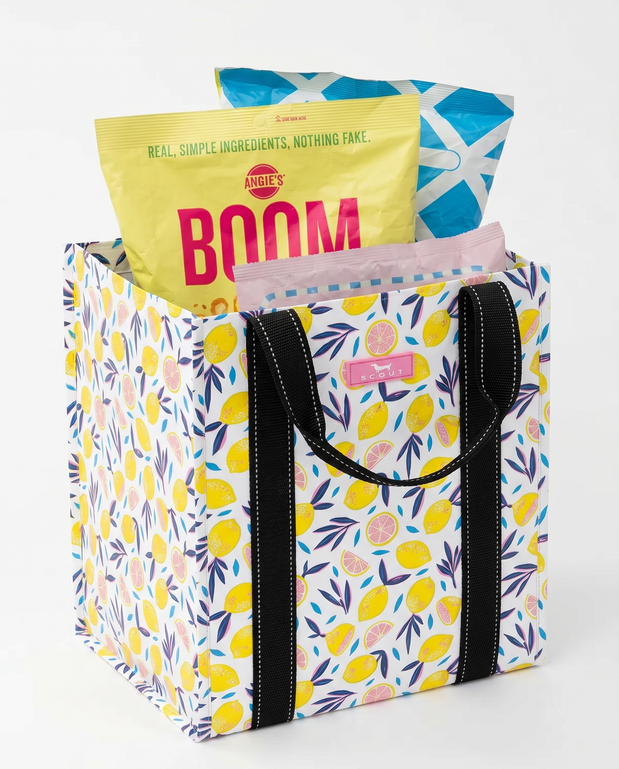 Zest in Show Lemon Bagette Market Tote | Scout Bags
