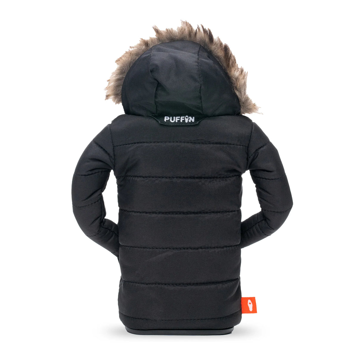 The Pahka Black Insulated Can & Bottle Cooler | Puffin Drinkwear