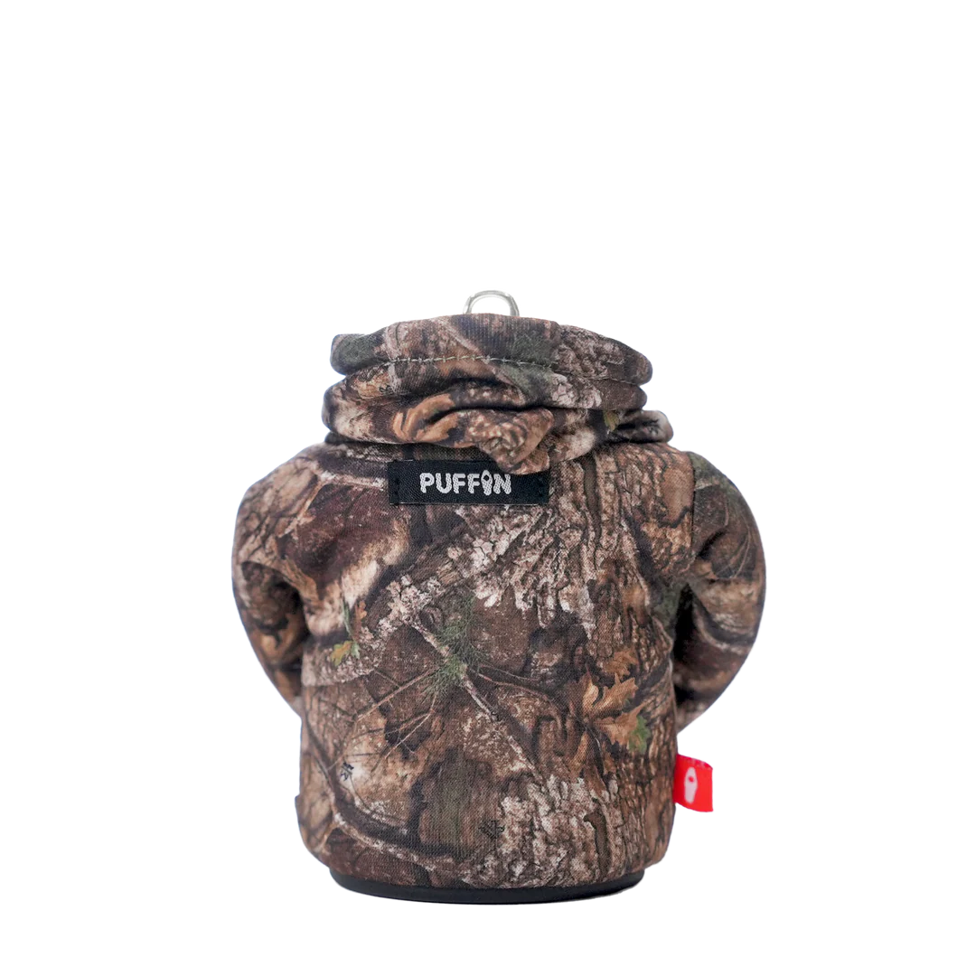 Realtree Camo Hoodie Insulated Can Cooler | Puffin Drinkwear