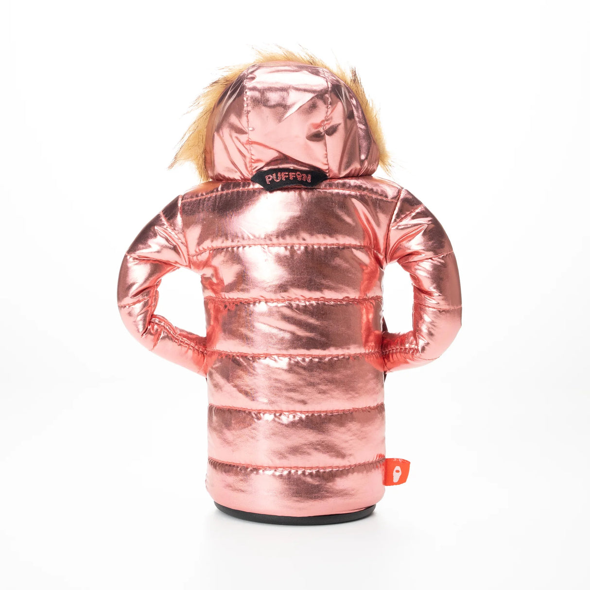 The Pahka Rose Gold Insulated Can Cooler | Puffin Drinkwear