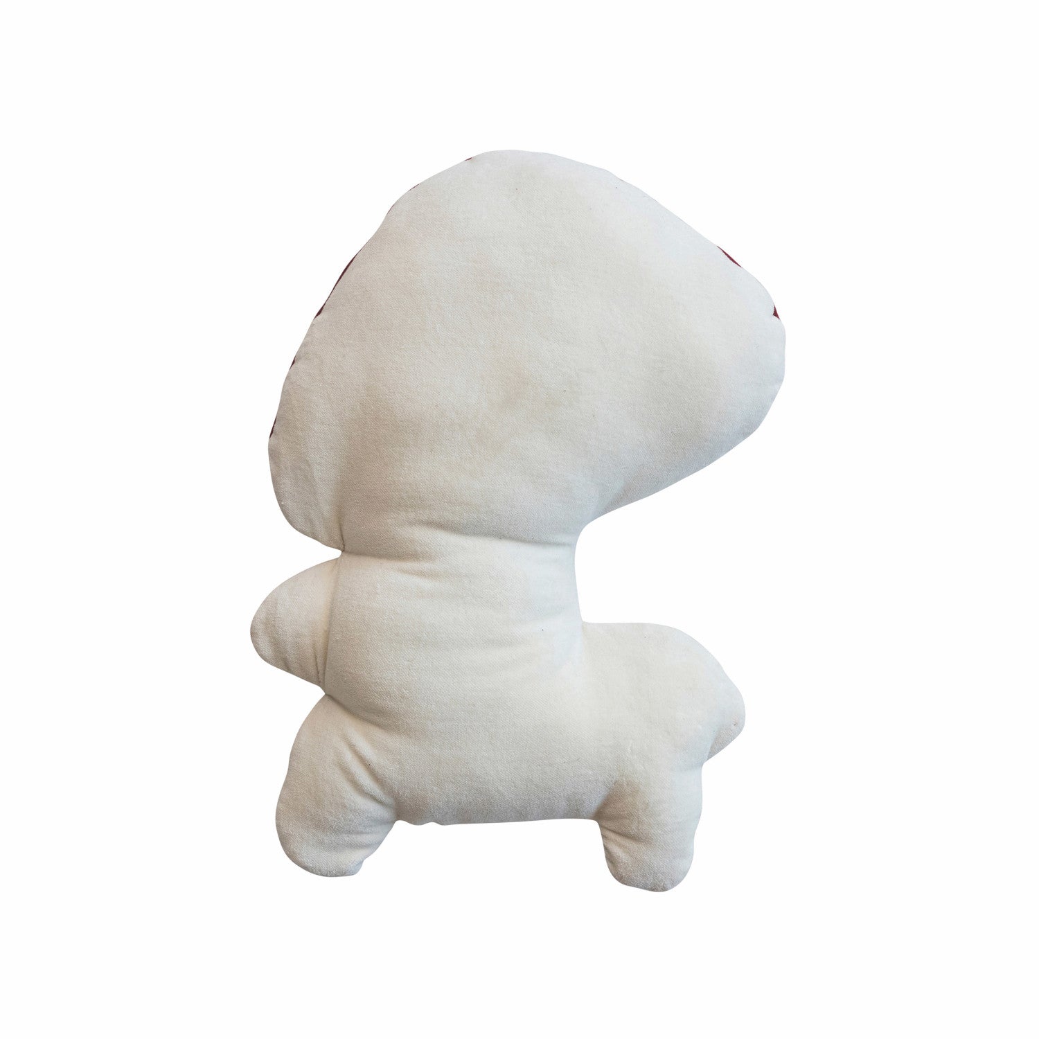 Cotton Velvet Embroidered Mushrooms Shaped Pillow