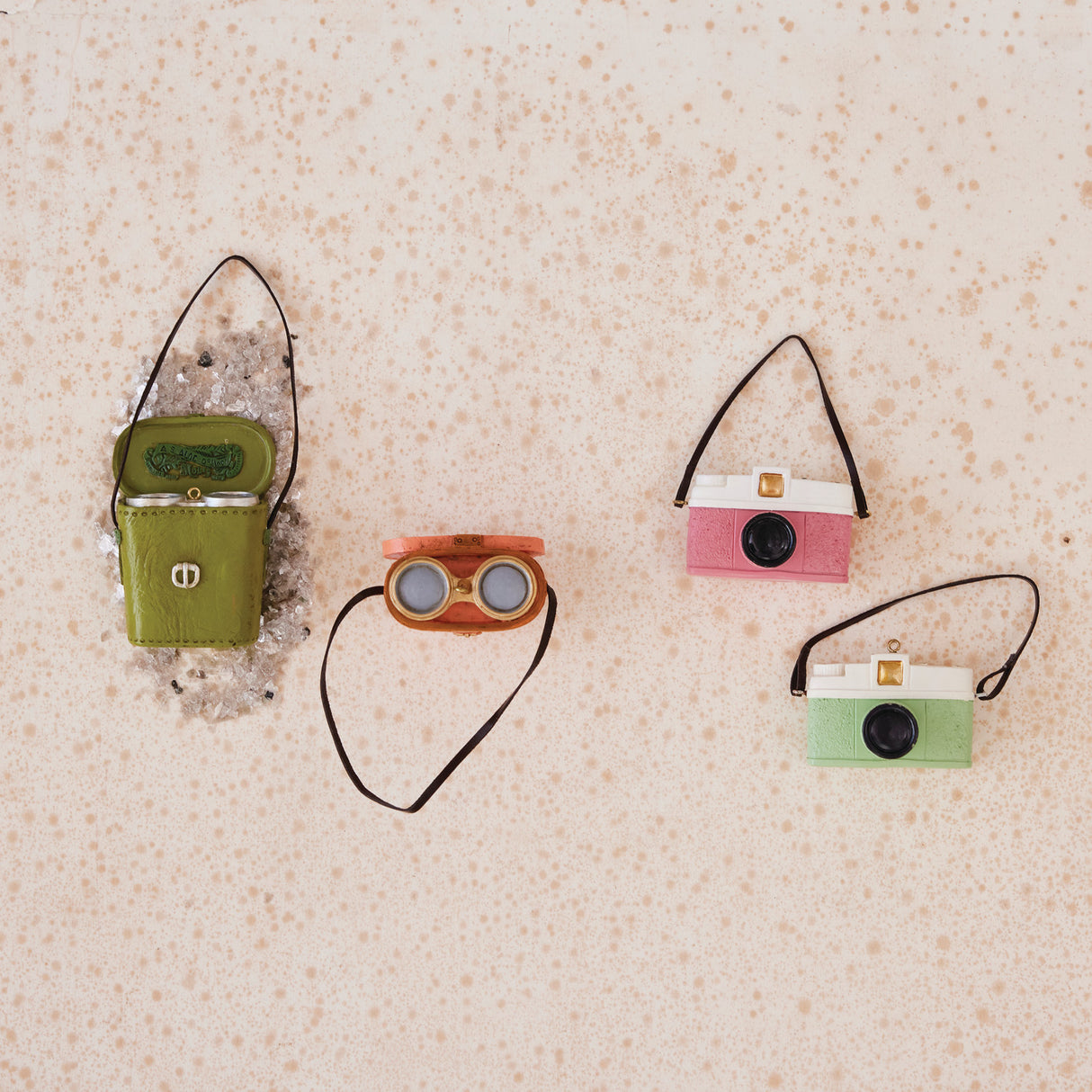 Retro Camera Resin Ornament