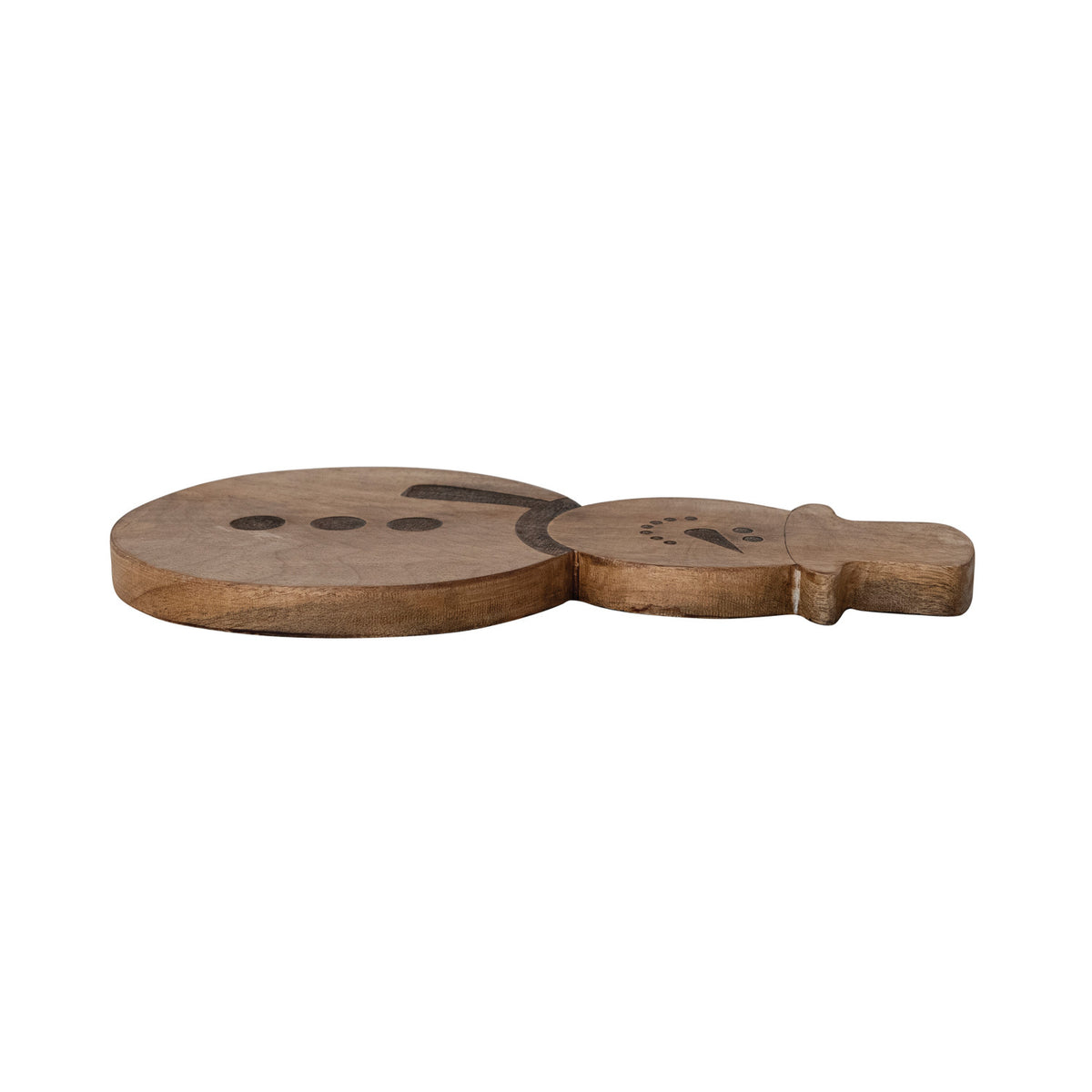Snowman Mango Wood Serving Board