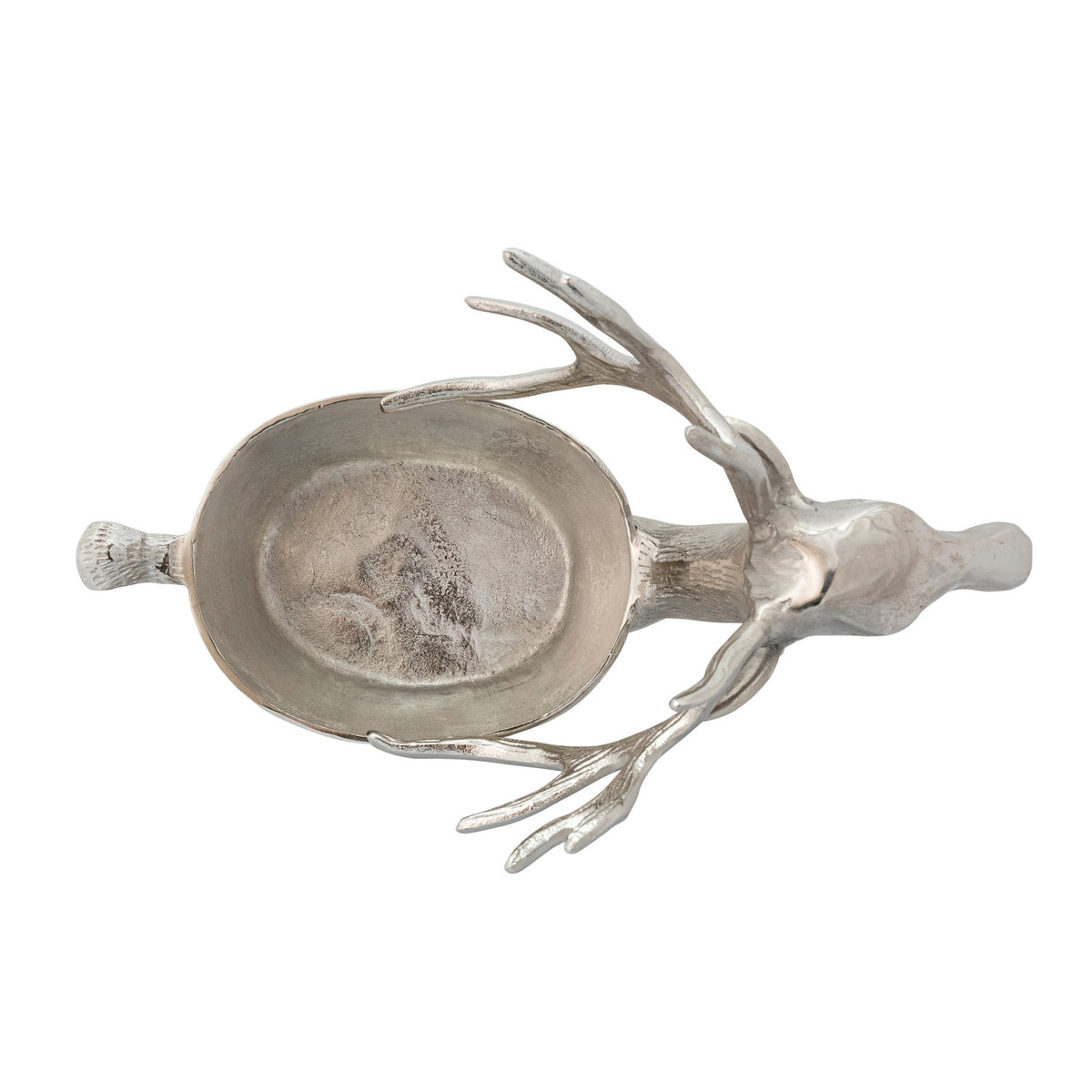 Cast Aluminum Deer Serving Container