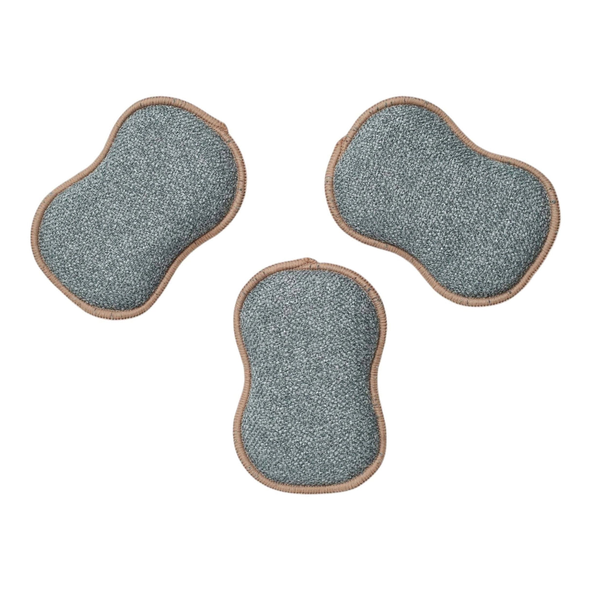 Re:Usable Brown Botanical Sponge (Set of 3)