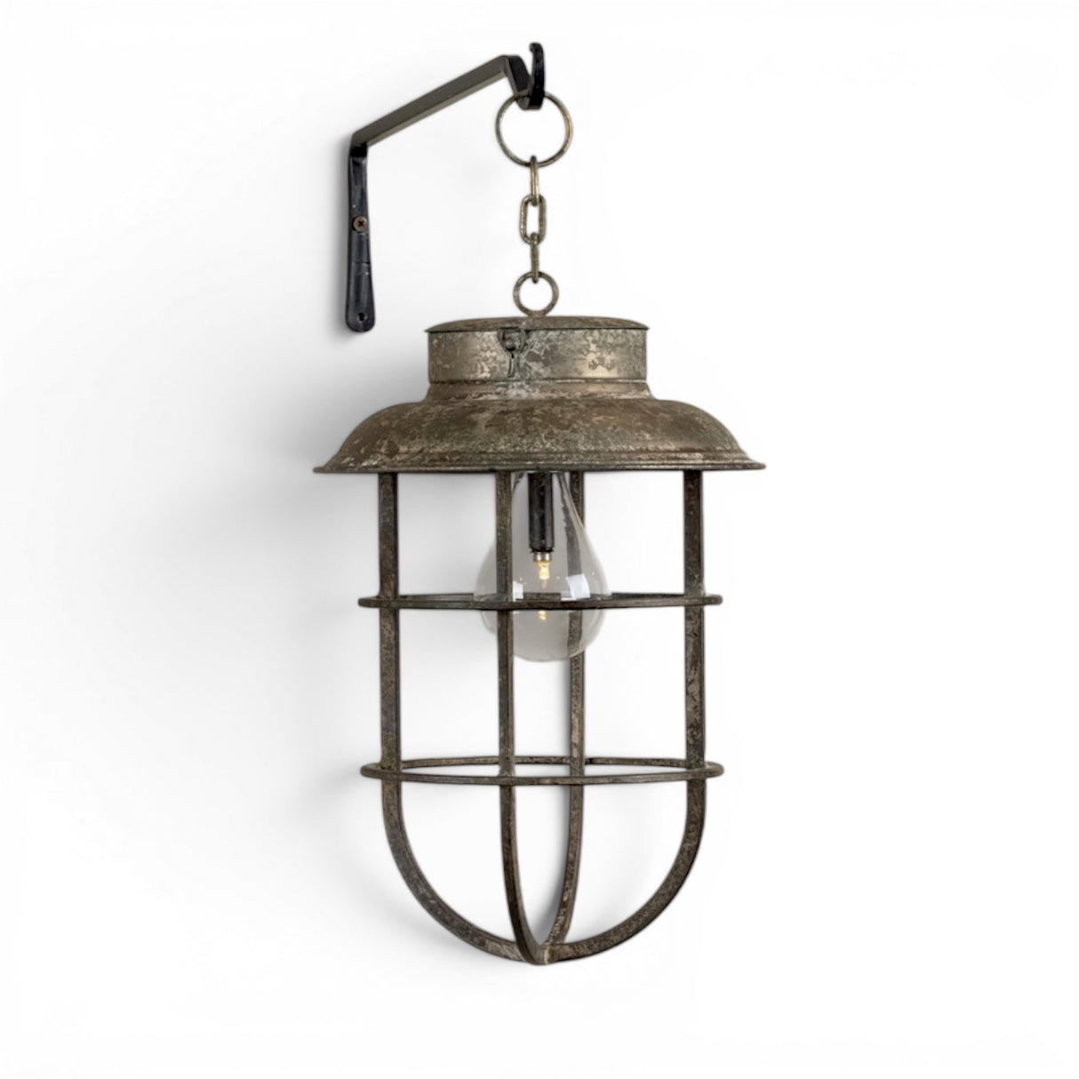 aged bronze hanging light with chain outdoor decorative lantern battery operated garden lighting