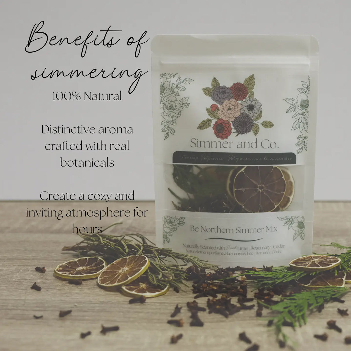 Be Northern Winter Simmer Mix | Natural Stovetop Potpourri