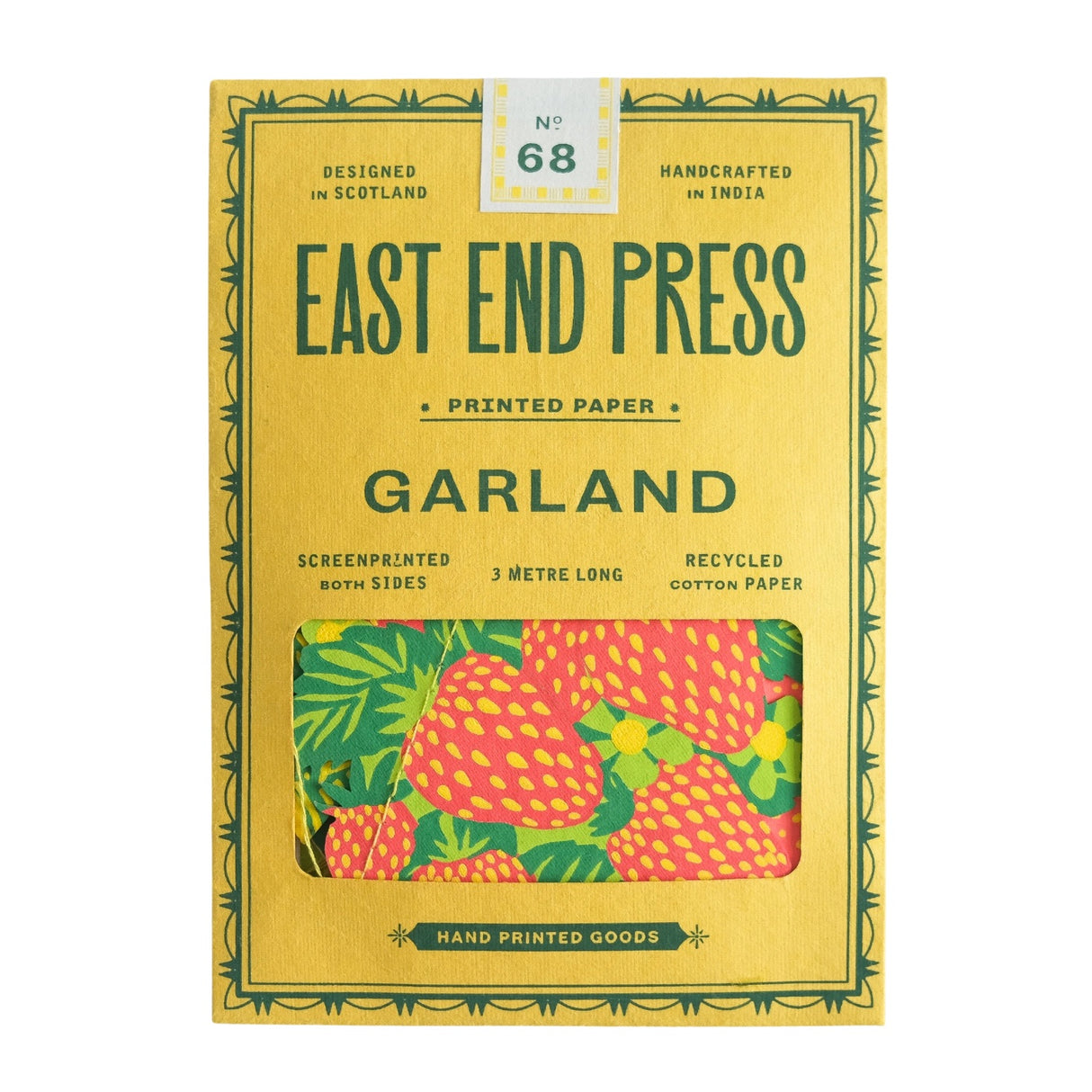 Hand-Sewn Fruit Paper Garland | East End Press