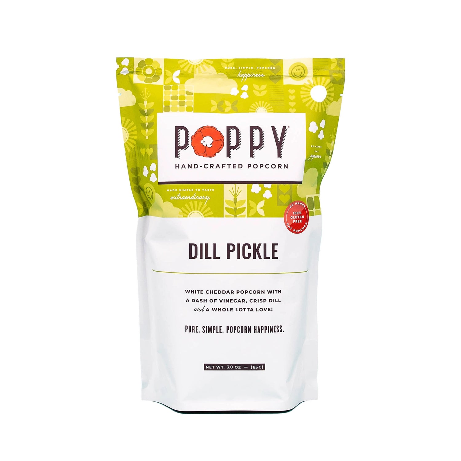 Dill Pickle Flavor | Poppy Hand-Crafted Popcorn