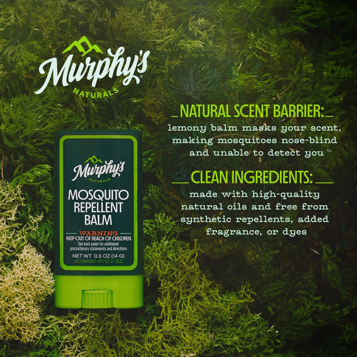 Mosquito Repellent Balm Stick | Murphy's Naturals