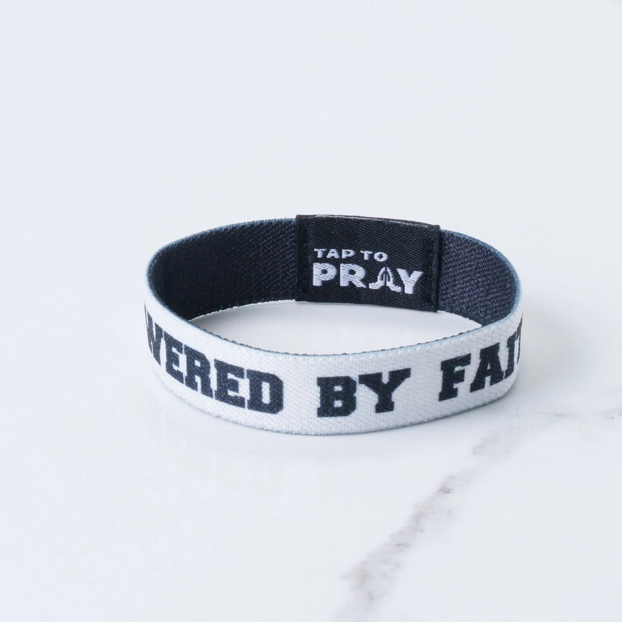 Jesus Is Lord Tap to Pray Wristband