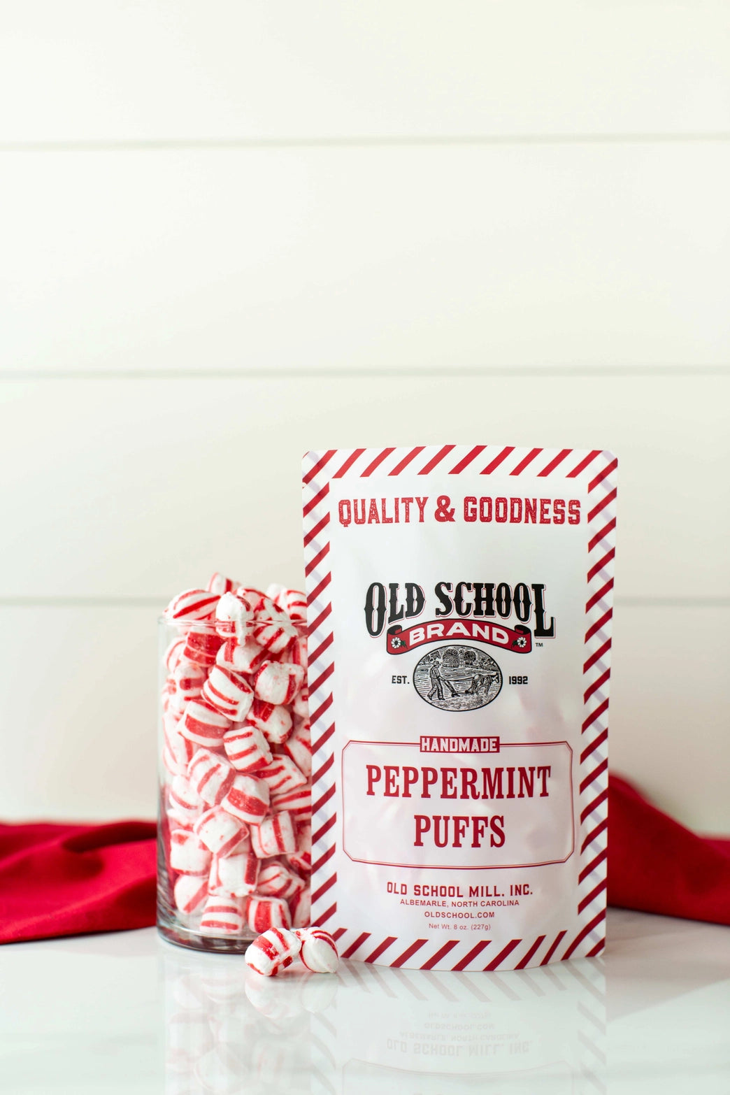 Soft Peppermint Puffs | Old School Brand
