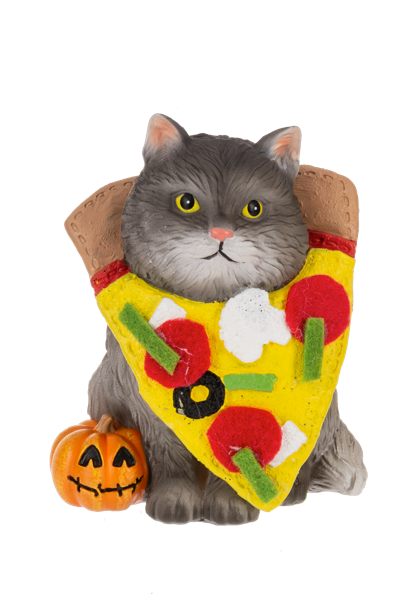 Halloween Food Costume Cat Figurines | 3 Styles