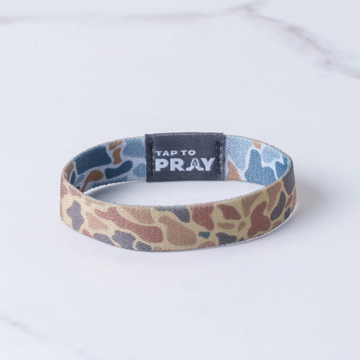 River Rock + Sahara Camo Tap to Pray Wristband