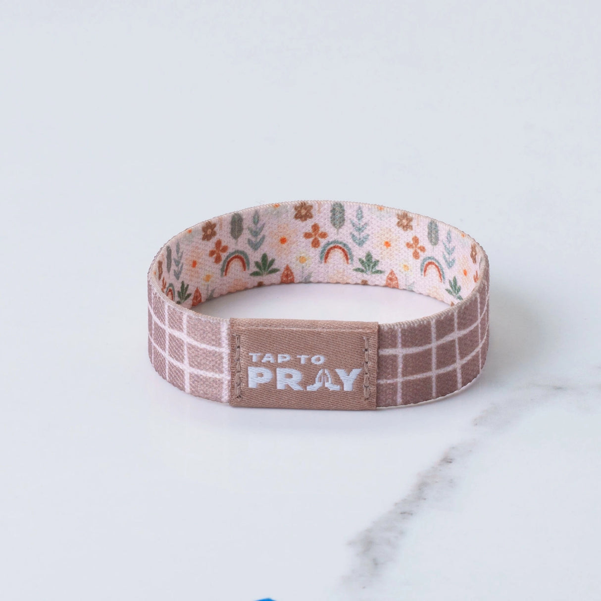 Prairie & Plaid Tap to Pray Wristband
