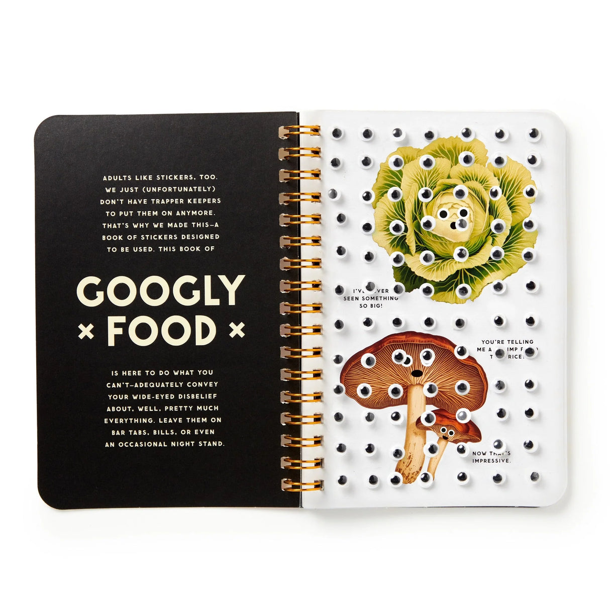 Googly Food Sticker Book