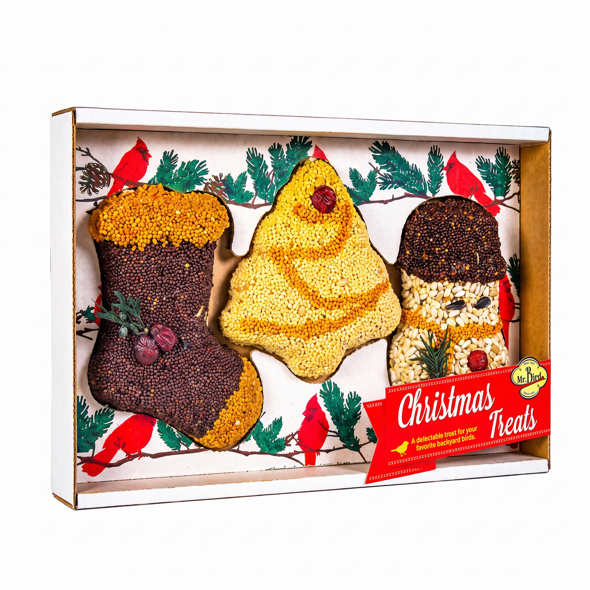 Christmas Cookie Bird Seed Treat | Mr. Bird