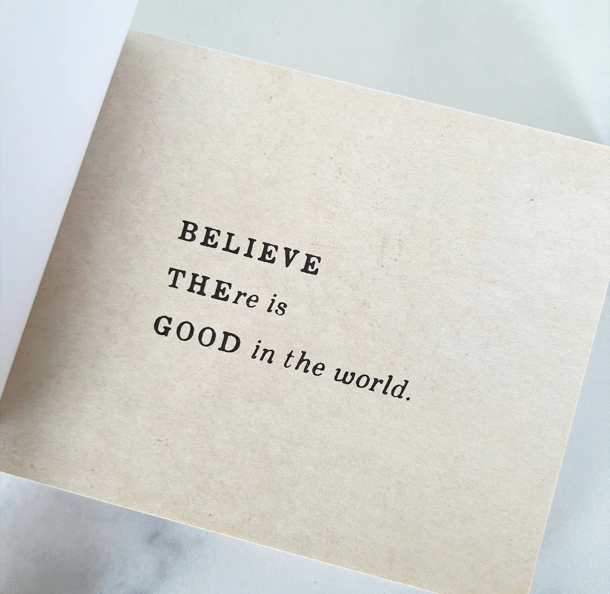 The Little Book of Love Letters to the World | Perforated Inspirational Notes