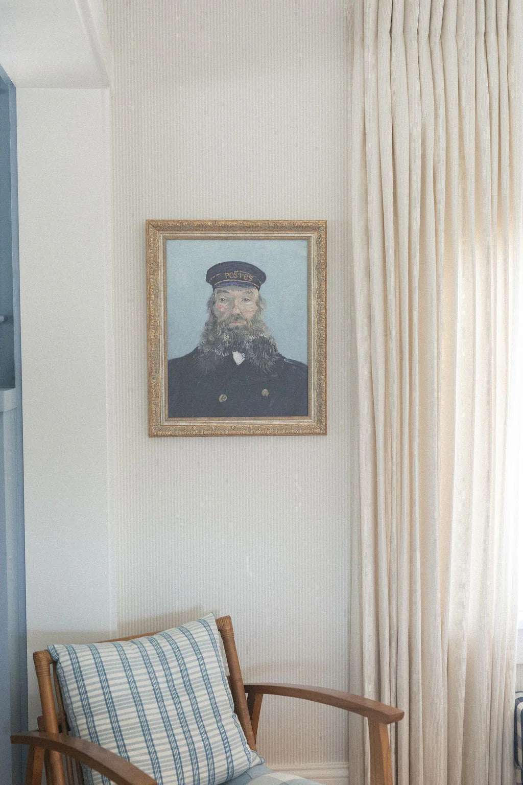 Framed Portrait of the Postman Wall Art
