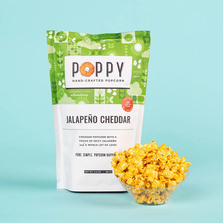 jalapeno cheddar poppy popcorn
